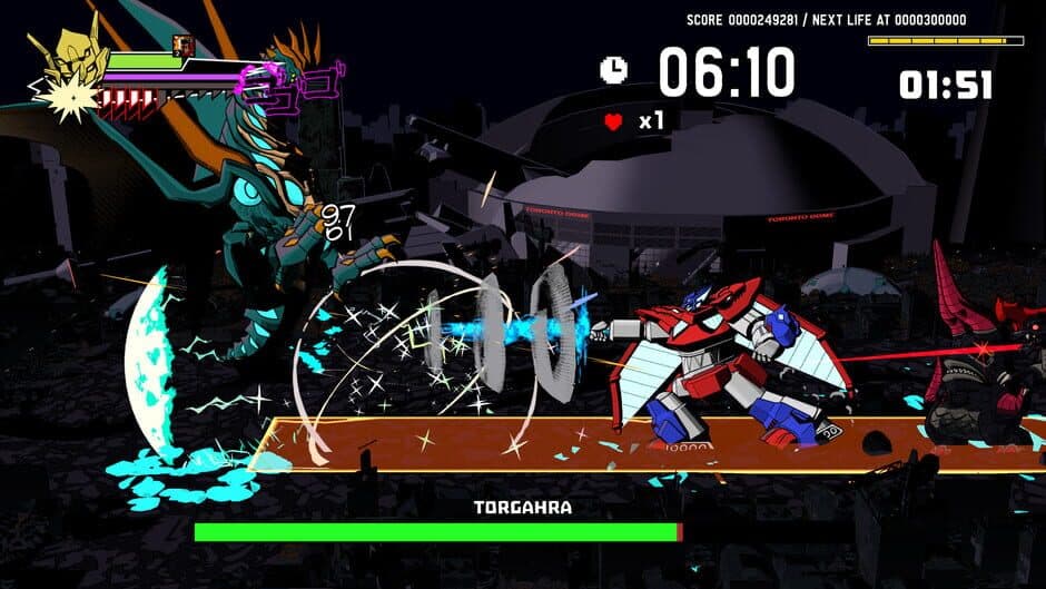 Скриншот 2 из Dawn of the Monsters: Arcade Edition