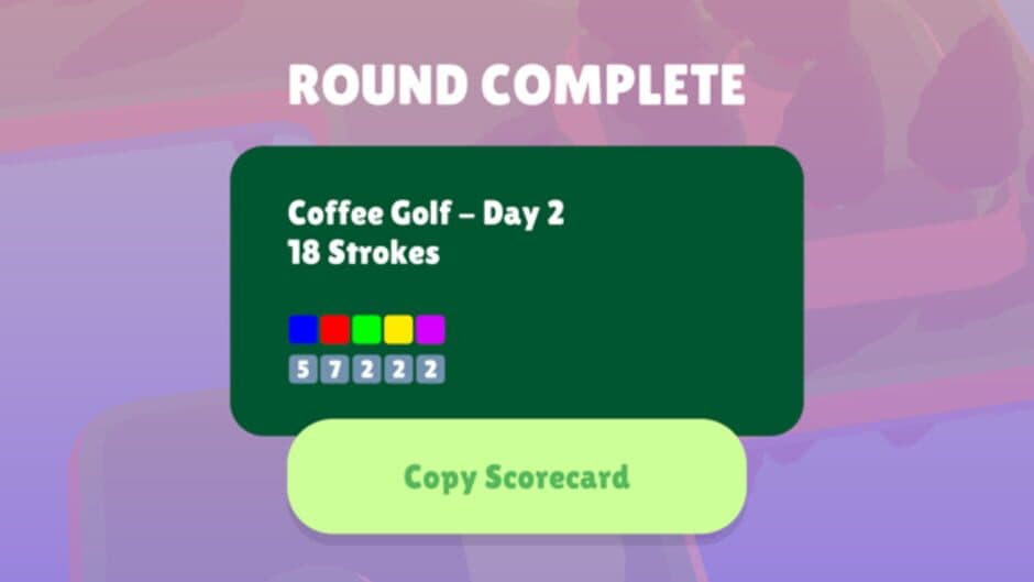 Скриншот 1 из Coffee Golf