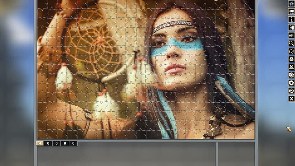 Скриншот 4 из Pixel Puzzles Traditional Jigsaws: Native American