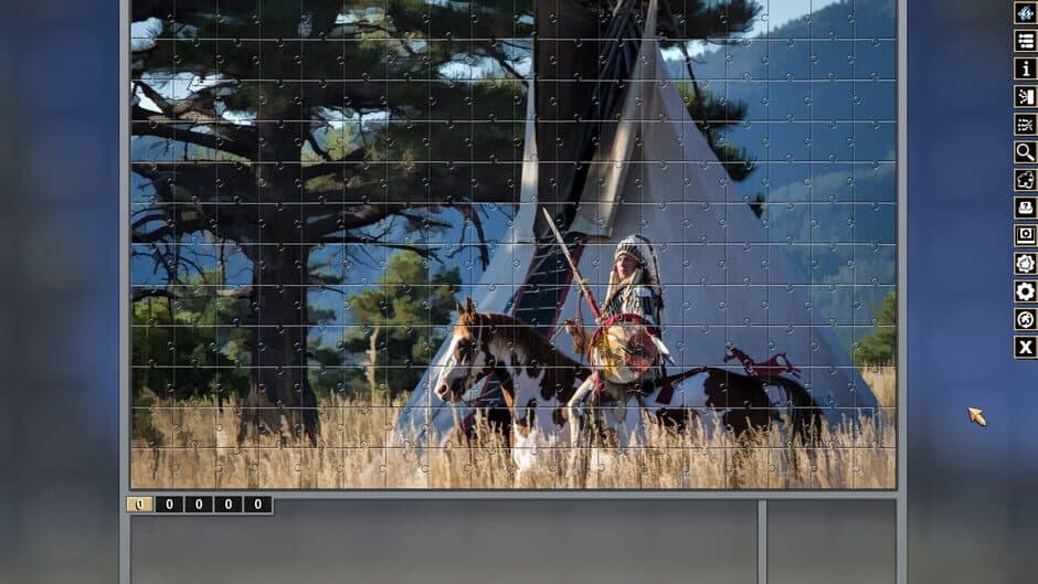 Скриншот 2 из Pixel Puzzles Traditional Jigsaws: Native American