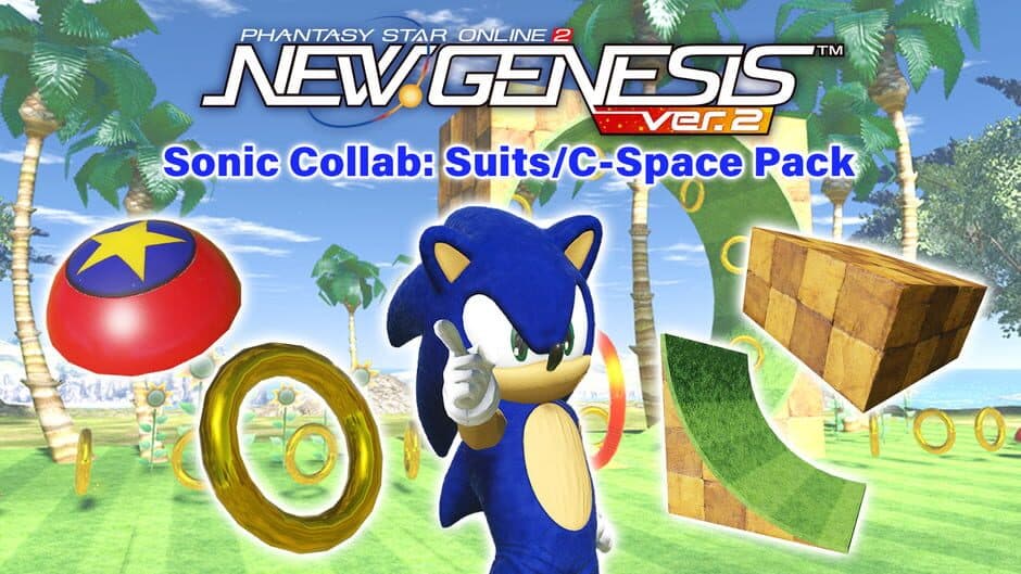 Скриншот 1 из Phantasy Star Online 2 New Genesis: Sonic Collab - Suits/C-Space Pack