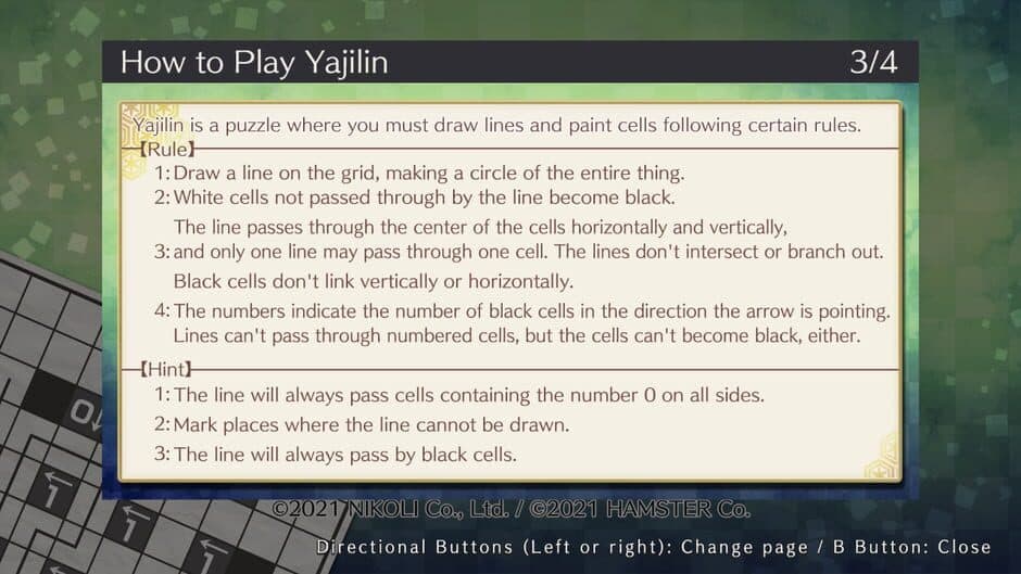 Скриншот 1 из Puzzle by Nikoli S Yajilin