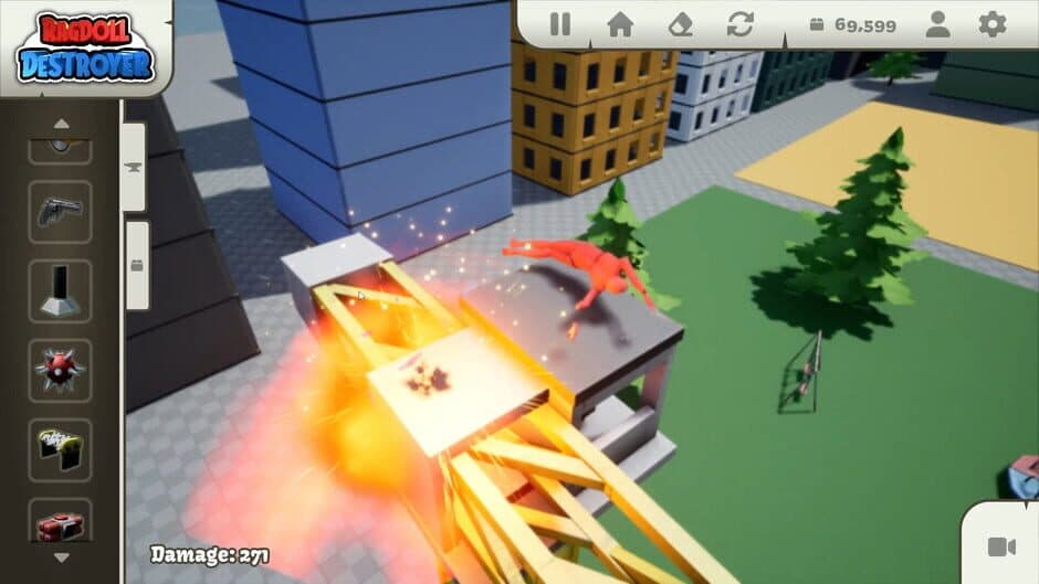 Скриншот 4 из Ragdoll Destroyer