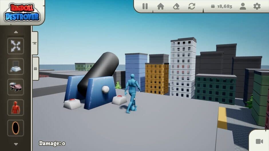 Скриншот 12 из Ragdoll Destroyer