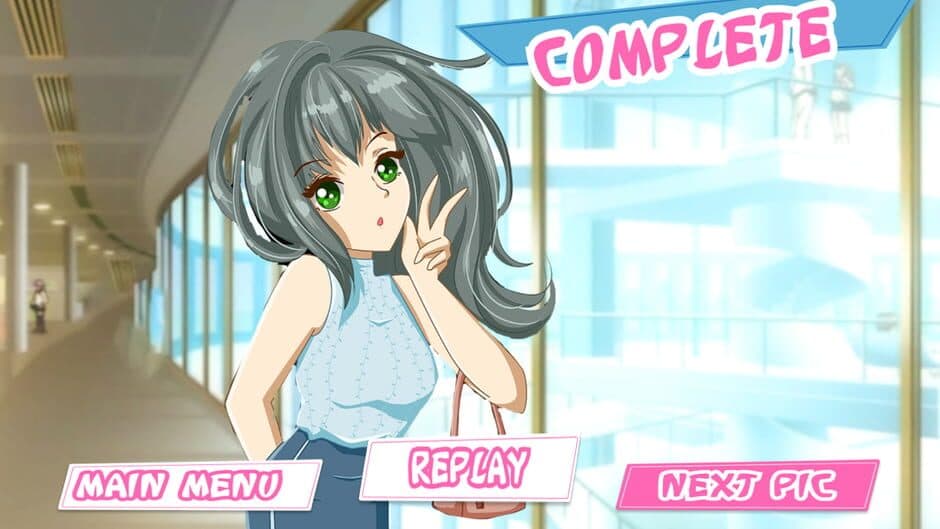 Скриншот 2 из Anime Beauty Girl Puzzle: Love Game History Adventure