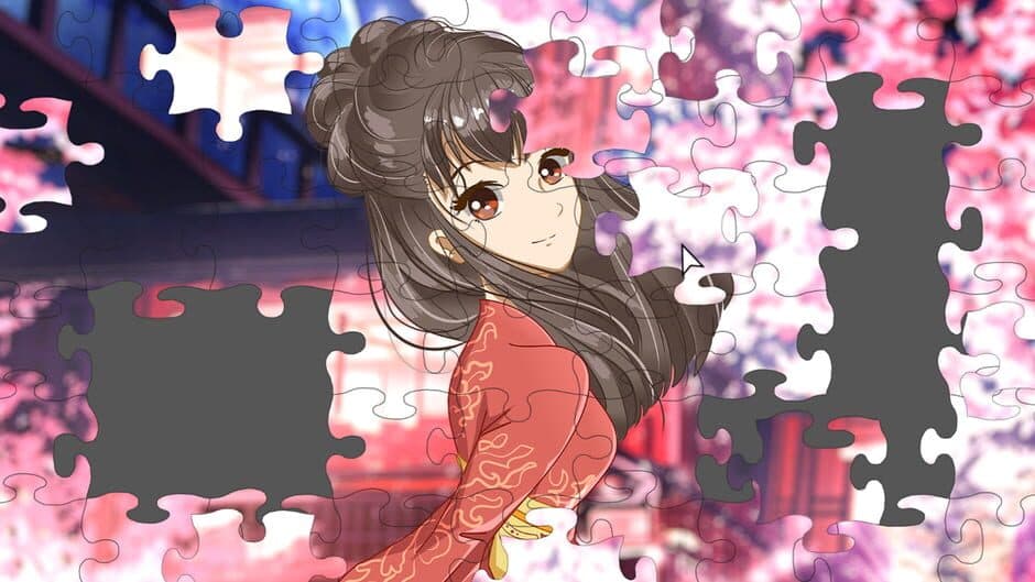 Скриншот 3 из Anime Beauty Girl Puzzle: Love Game History Adventure