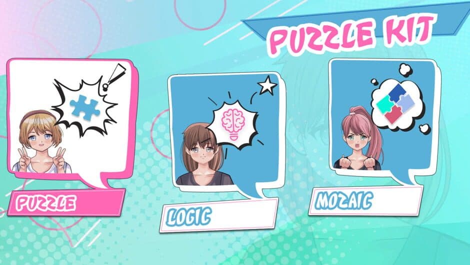 Скриншот 5 из Anime Beauty Girl Puzzle: Love Game History Adventure