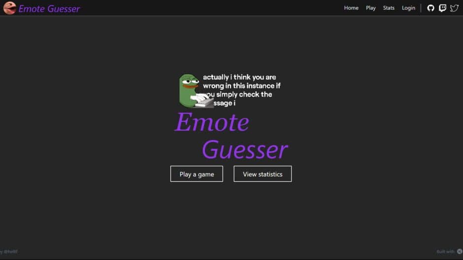Скриншот 3 из Emote Guesser