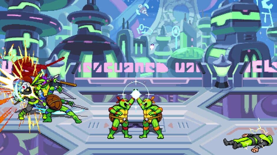 Скриншот 1 из Teenage Mutant Ninja Turtles: Shredder's Revenge - Dimension Shellshock