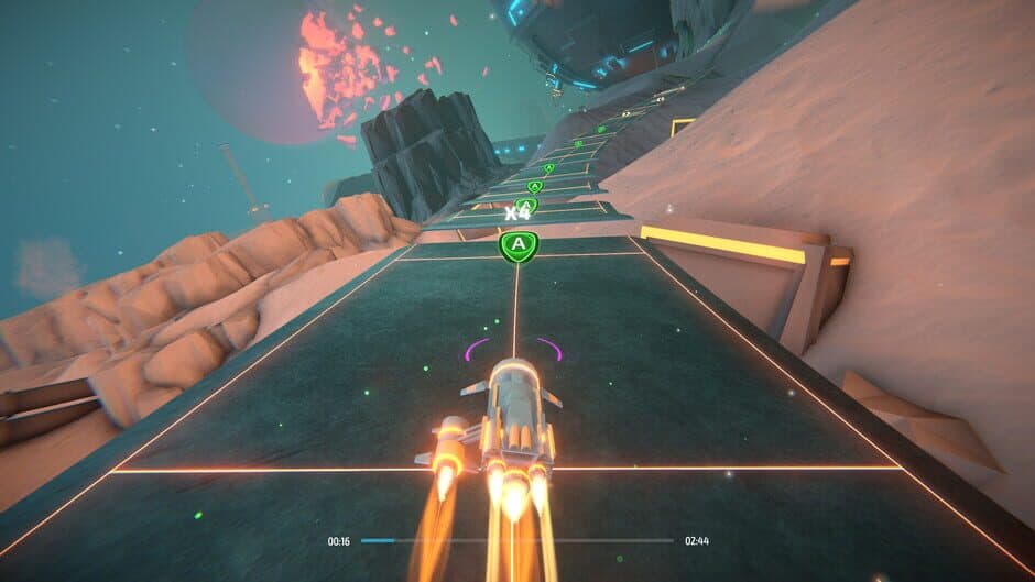 Скриншот 2 из Invector: Rhythm Galaxy