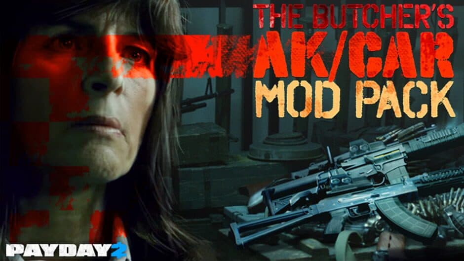 Скриншот 1 из Payday 2: The Butcher's AK/CAR Mod Pack