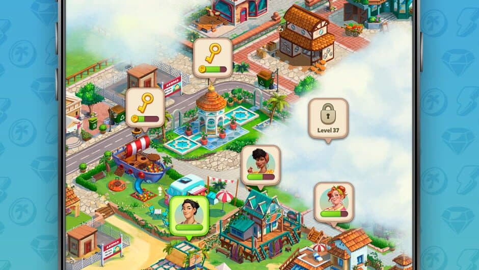 Скриншот 9 из Travel Town: Merge Adventure