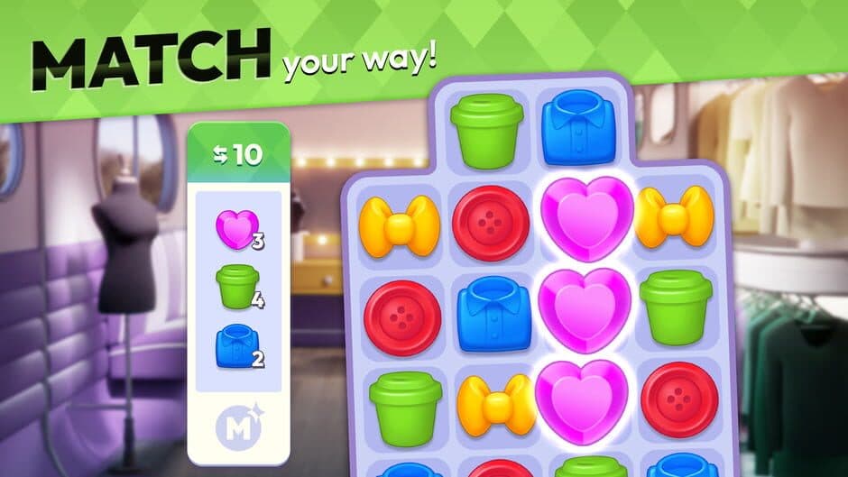 Скриншот 6 из Makeover Match