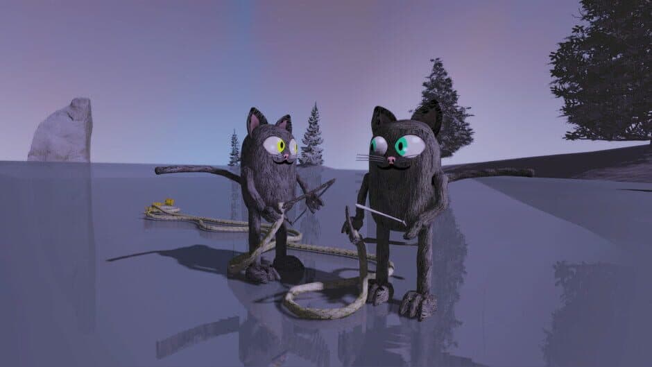 Скриншот 10 из Floppy Cat Bow Golf!