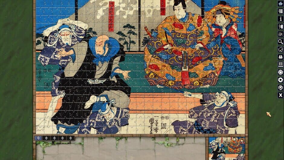 Скриншот 4 из Pixel Puzzles: Illustrations & Anime - Jigsaw Pack: Kuniyoshi