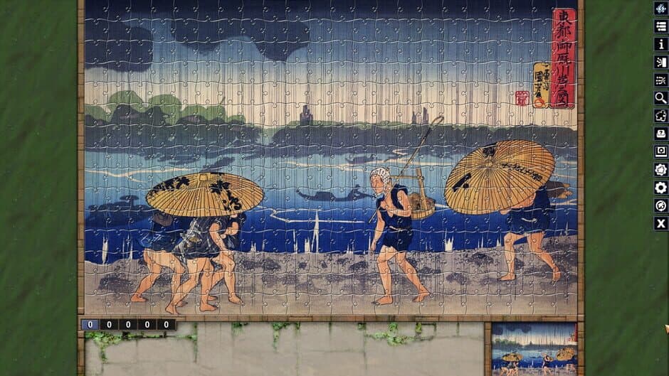 Скриншот 5 из Pixel Puzzles: Illustrations & Anime - Jigsaw Pack: Kuniyoshi