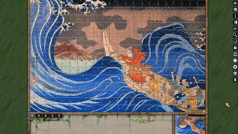 Скриншот 6 из Pixel Puzzles: Illustrations & Anime - Jigsaw Pack: Kuniyoshi
