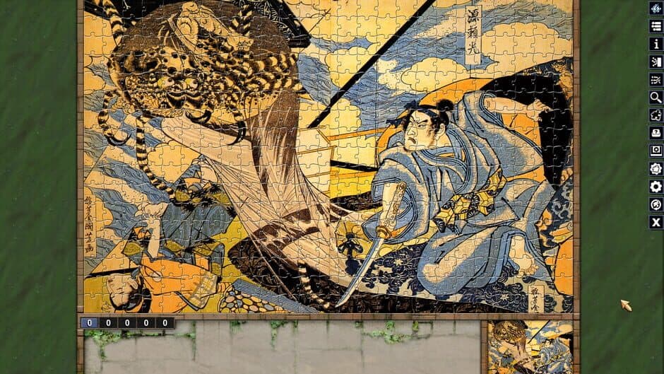 Скриншот 7 из Pixel Puzzles: Illustrations & Anime - Jigsaw Pack: Kuniyoshi