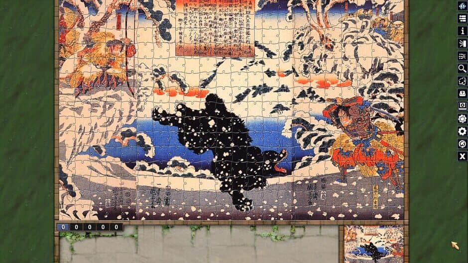 Скриншот 8 из Pixel Puzzles: Illustrations & Anime - Jigsaw Pack: Kuniyoshi