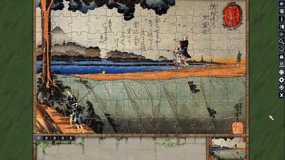 Скриншот 9 из Pixel Puzzles: Illustrations & Anime - Jigsaw Pack: Kuniyoshi