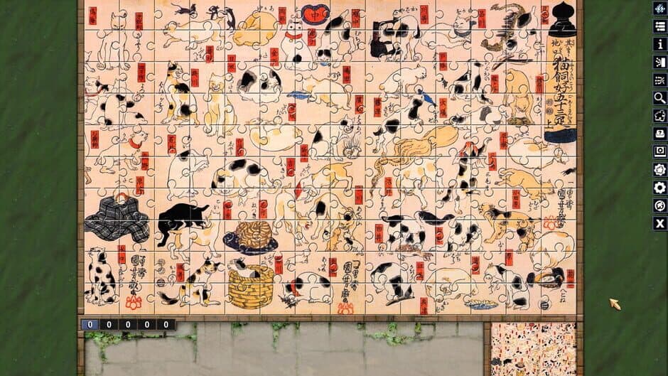 Скриншот 11 из Pixel Puzzles: Illustrations & Anime - Jigsaw Pack: Kuniyoshi