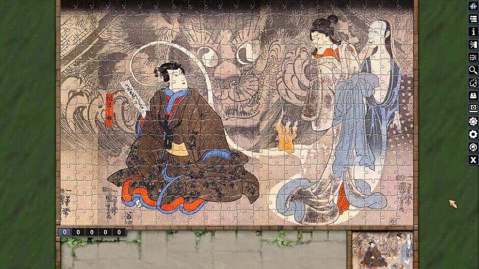Скриншот 12 из Pixel Puzzles: Illustrations & Anime - Jigsaw Pack: Kuniyoshi
