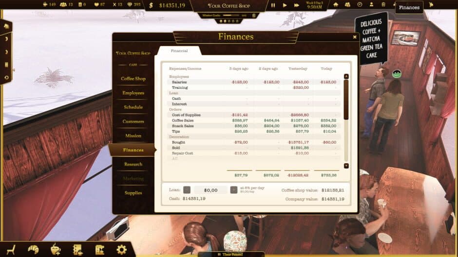 Скриншот 7 из Espresso Tycoon