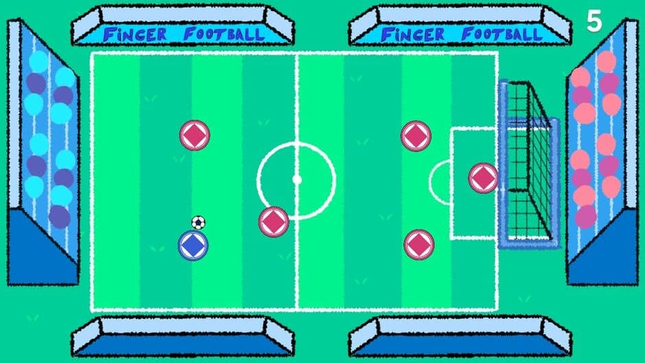 Скриншот 1 из Finger Football: Goal in Two