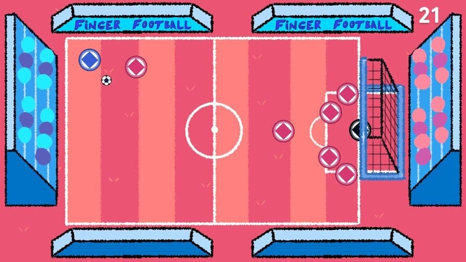 Скриншот 2 из Finger Football: Goal in Two