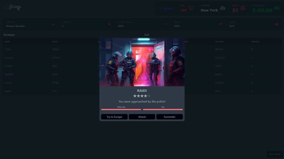 Скриншот 1 из Drugz: 2D Drug Empire Simulator