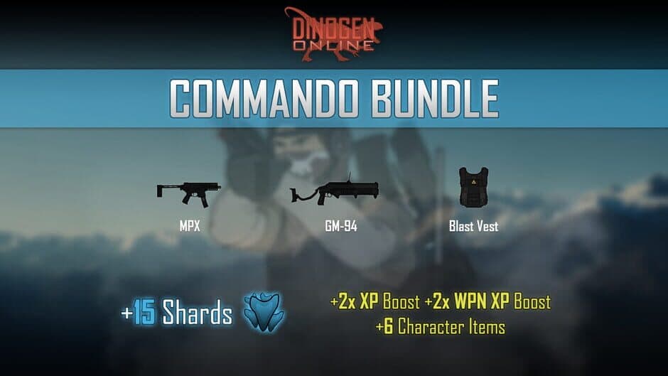Скриншот 1 из Dinogen Online: Commando Bundle