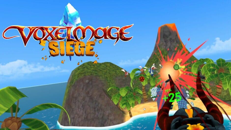 Скриншот 2 из Voxel Mage: Siege