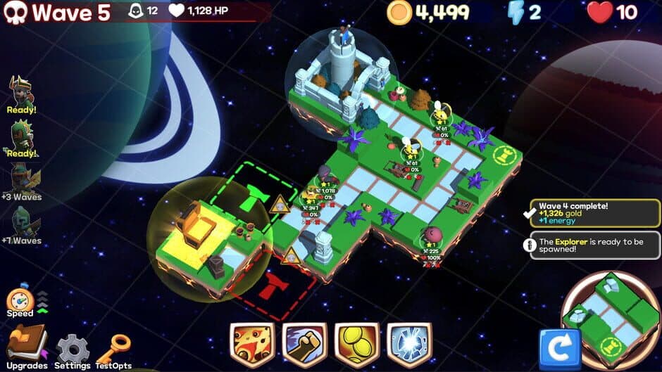 Скриншот 1 из Monster Tiles TD
