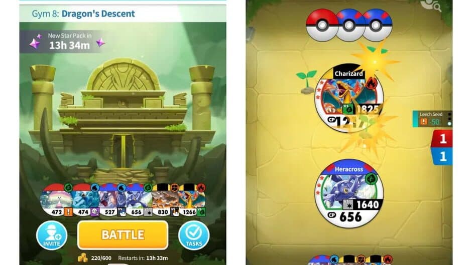 Скриншот 1 из Pokémon Medallion Battle