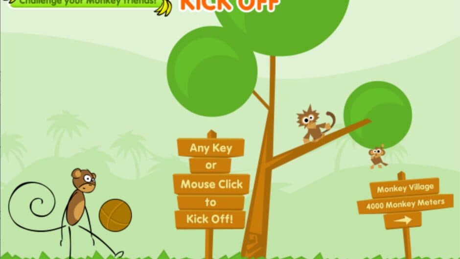 Скриншот 1 из Monkey Kick Off