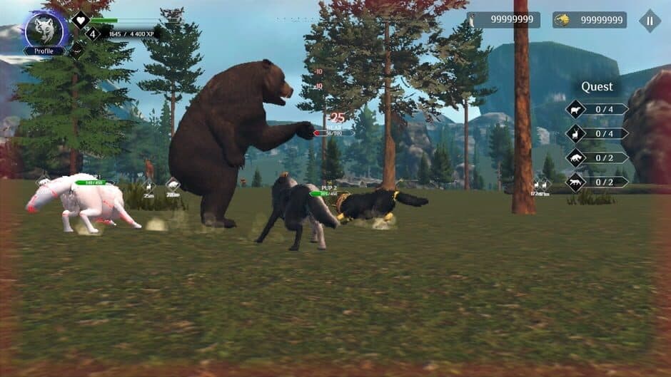 Скриншот 2 из Wolf Simulator