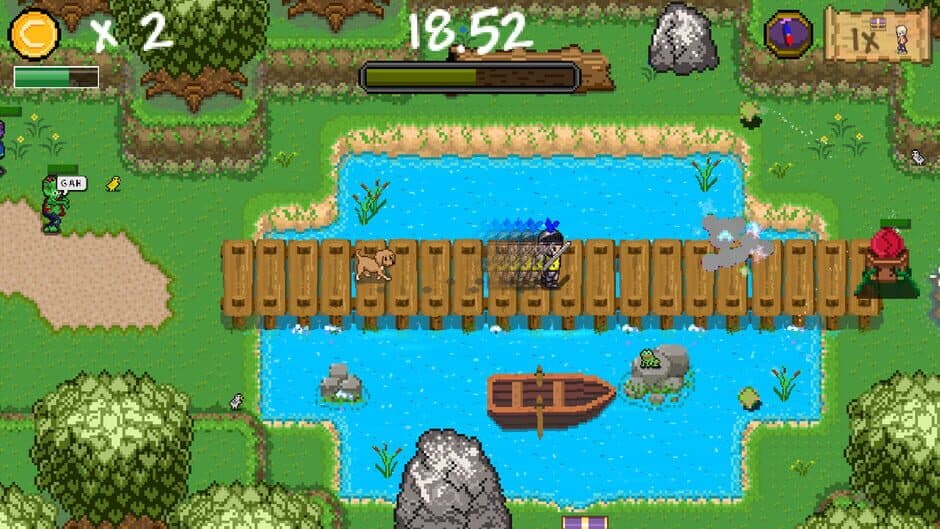 Скриншот 2 из Time Knight vs. Zombies