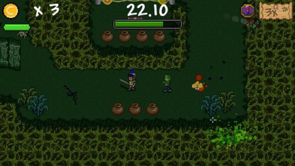 Скриншот 3 из Time Knight vs. Zombies