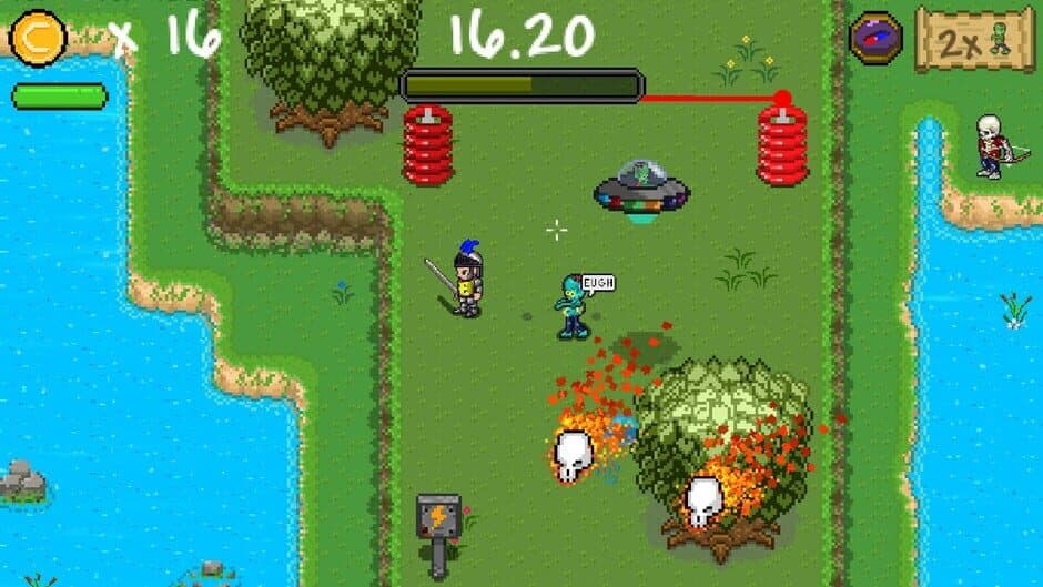 Скриншот 6 из Time Knight vs. Zombies