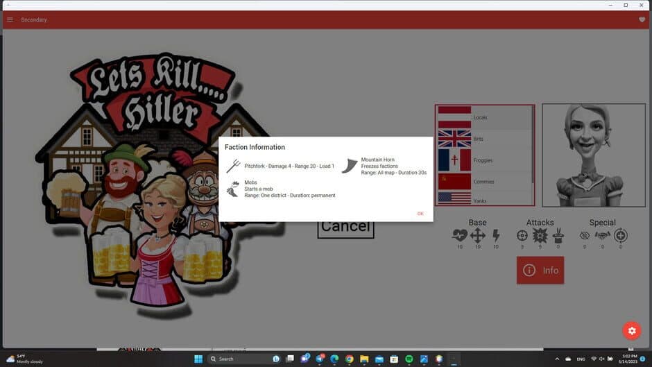 Скриншот 6 из Let's Kill Hitler: The Game
