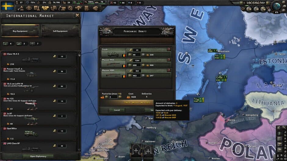 Скриншот 2 из Hearts of Iron IV: Arms Against Tyranny