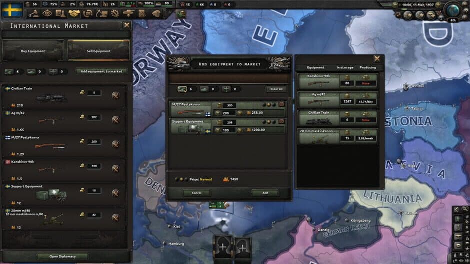 Скриншот 3 из Hearts of Iron IV: Arms Against Tyranny