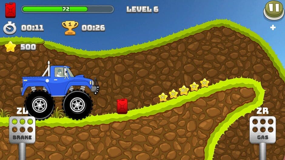 Скриншот 1 из Mountain Climb Driver