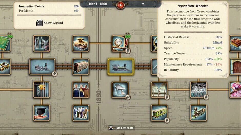 Скриншот 2 из Railway Empire 2: Nintendo Switch Edition