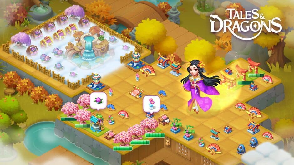 Скриншот 5 из Tales & Dragons: Merge Puzzle