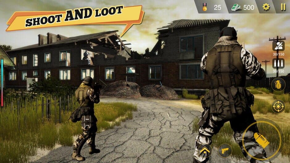 Скриншот 5 из FPS Commando Gun Shooting Game