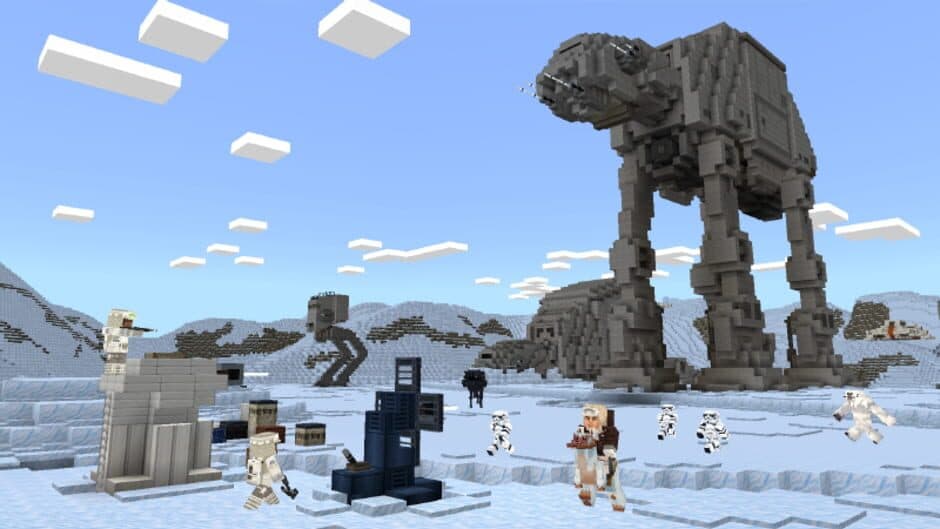 Скриншот 1 из Minecraft: Star Wars Mash-up Pack