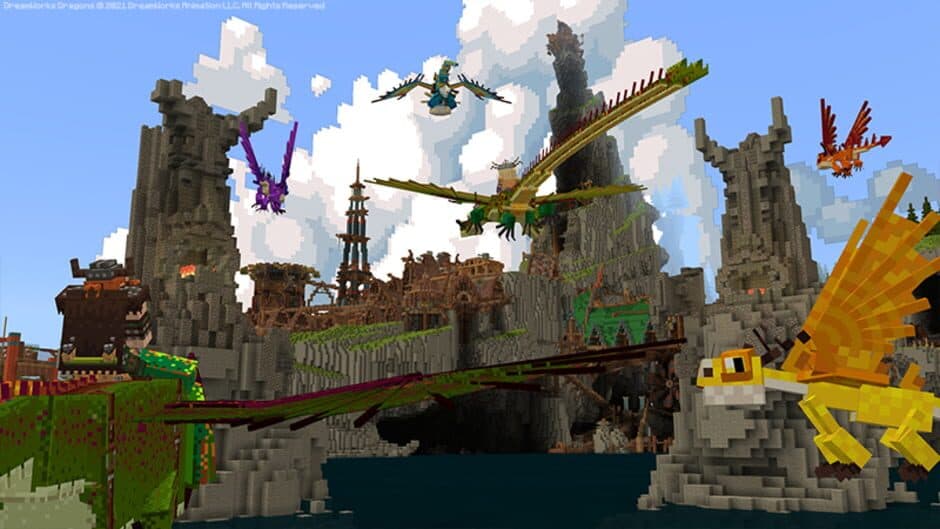 Скриншот 2 из Minecraft: How To Train Your Dragon