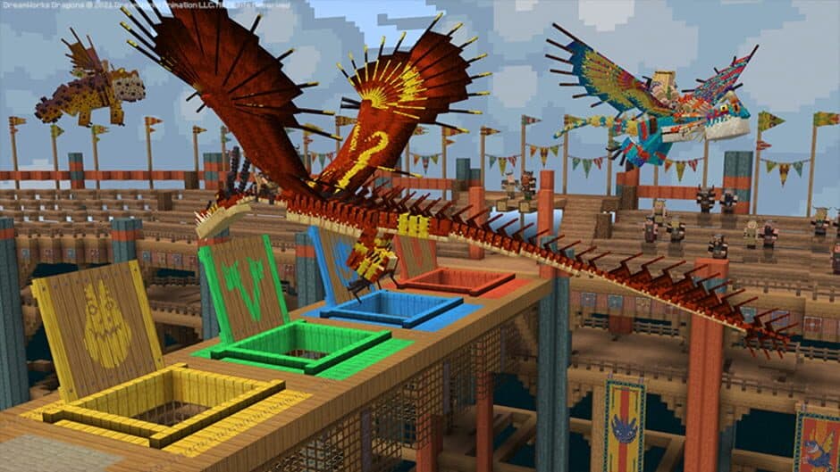Скриншот 4 из Minecraft: How To Train Your Dragon