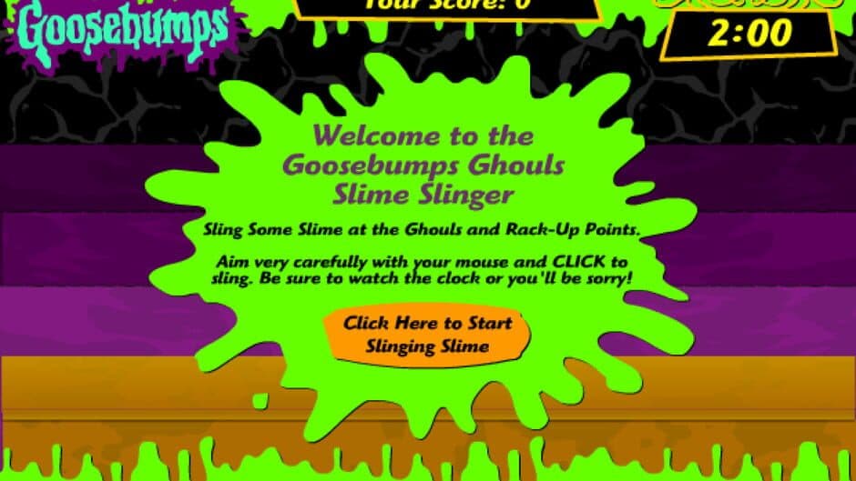 Скриншот 1 из Goosebumps Ghouls Slime Slinger